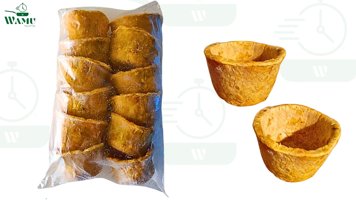 Canastas de patacón mediano precocido, ideales para entradas y bocadillos en restaurantes, bares, sodas, caterin services, eventos y hoteles